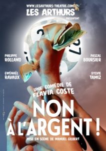 REPORTÉ ! Théâtre "Non à l'argent" - Compagnie Les Arthurs @ Espace Aimé Moron