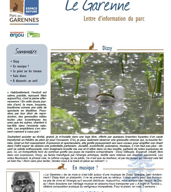 Le Garenne – Avril 2022