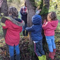 Sylvothérapie avec les enfants